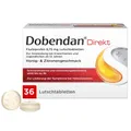 Produktbild: Dobendan® Direkt Halstabletten - Bei starken Halsschmerzen und Schluckbeschwerden - Jetzt 15% mit dem Code dobendan15 sparen*