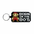 Produktbild: Schlüsselanhänger SUPER MARIO Born In The 80s PVC Soft Rubber Keyring Nintendo