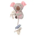 Produktbild: Flamingo Hundespielzeug Koala für Welpen mit Seil grau, Zahnpflege, 23cm