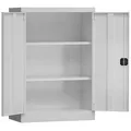 Produktbild: ClassiX Stahlschrank X-530320 lichtgrau 2 Fachböden 92,0 x 42,0 x 120,0 cm, aufgebaut, 1 St.