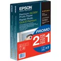 Produktbild: Premium Glossy Photo Papier 10x15 2x 40 Blatt, 255 g/m2 Vorteilspack