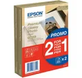 Produktbild: Epson Papierscheren Fotopapier S042167 10,0 x 15,0 cm glänzend 255 g/qm 2x 40 Blatt