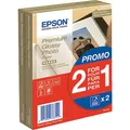Produktbild: Epson Premium Glossy Photo Paper C13S042167 Fotopapier 10 x 15 cm 255 g/m² 80...