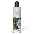 Produktbild: ReaVET Hundeshampoo gegen Schuppen & Juckreiz 250ml, bei Hautirritationen, trockene Sensible Haut, Rückfettend für Fellglanz ohne Duftstoffe, Anti Schuppen Juckreiz Shampoo Hund