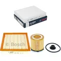 Produktbild: BOSCH Inspektionspaket Ölfilter Luftfilter Innenraumfilter für BMW 3er