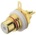Produktbild: Monacor Monacor T-710GI Cinch-Einbaubuchse Audio- & Video-Kabel