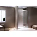 Produktbild: Nischendusche mit Schiebetür EX505 - 6 mm - NANO Klarglas - Höhe 195 cm - Breite wählbar, Breite:1200 mm - Transparent