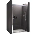 Produktbild: BERNSTEIN Nischendusche Schiebetür 120x195mm Duschtür aus 6mm ESG-Sicherheitsglas mit NANO-Beschichtung Duschabtrennung mit Schiebesystem EX505 Duschtrennwand Dusche für Nische