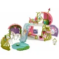 Produktbild: Schleich® Spiel Glitzerndes Blütenhaus m. Einhörnern,See