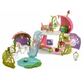 Produktbild: Schleich® Spiel Glitzerndes Blütenhaus m. Einhörnern,See