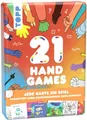 Produktbild: Frech 21 Hand Games – Garantiert ohne Schnick, Schnack oder Schnuck!: Völlig Neue und Coole Handspiele für Kinder, Teenager und Erwachsene. In kompakter Metallbox, ideal für Unterwegs