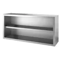 Produktbild: Gastro-Inox Edelstahl offener Wandschrank, Tiefe 400 mm 303.139 , Maße: (L x T x H) 1900 x 400 x 660 mm
