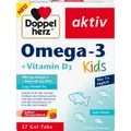 Produktbild: Doppelherz Kids Omega-3 + Vitamin D3 Gel-Tabs 4009932134117