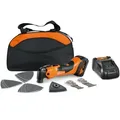 Produktbild: FEIN Oszillierer - Akku Akku MULTIMASTER AMM 500 PLUS 4 Ah in Nylon-Tasche inkl. Akku und Ladegerät: Ja|Set-Ausführung: 500 PLUS 4 Ah in Nylon-Tasche