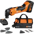 Produktbild: Fein Multifunktionswerkzeug MultiMaster AMM 500 PLUS 4 AH, Akku, 18 V / 4 Ah, mit Akku, Ladegerät, Zubehör-Set und Tasche