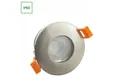 Produktbild: Spectrum LED Einbaustrahler Einbaustrahler GU10 Spot Badezimmer Downlight IP65 max.10W rund silber, Kein Leuchtmittel enthalten, wasserdich, wasserfest, staubfest