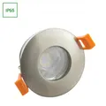 Produktbild: LED Einbaustrahler GU10 Spot Badezimmer Downlight IP65 max.10W rund silber