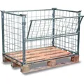 Produktbild: Variofit Palettenaufsatz Typ 64, verzinkt, Abmaße:1200x800 mm, Nutzhöhe:1000 mm - Blau
