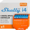 Produktbild: Shelly Plus i4 | WiFi- und Bluetooth-Smart-Controller mit 4 digitalen Eingängen