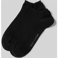 Produktbild: Tommy Hilfiger Sneakersocken mit Label-Schriftzug im 2er-Pack in Black, Größe 39/42