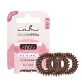 Produktbild: invisibobble Original Haargummi Pretzel Brown I 3x Spirale Haargummis braun für Mädchen, Damen & Herren I designed im Herzen Münchens