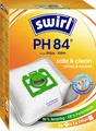 Produktbild: Swirl PH 84 EcoPor Staubsaugerbeutel 4 Staubbeutel + 1 Filter  Staubsaugerbeutel