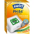 Produktbild: swirl PH 84 EcoPor Staubsaugerbeutel weiß Dirtlock Funktion 1x4 Beutel 1x Filter