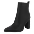 Produktbild: Ital Design Damenschuhe Stiefeletten High-Heel Stiefeletten, 6010-89-, Kunstleder, Schwarz Grau, Gr. 38