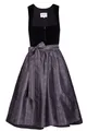 Produktbild: Edelnice Trachtenmode Midi Dirndl Evi Samt Schwarz Gr. 32-54 (DE/NL/SE/PL, Numerisch, 48, Regular, Regular, Schwarz)
