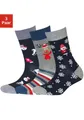 Produktbild: H.I.S Socken (Packung, 3-Paar) mit Weihnachts-Design