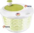 Produktbild: Westmark Salatschleuder, Kapazität: 4.4 Liter, Ø 23.5 CM Weiß/Grün Kunststoff