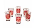 Produktbild: Marrakesch Orient & Mediterran Interior Teeglas 6x Orientalische Teeglas Marrakesch Rot - 6er SET, 6-tlg., Glas, Handarbeit