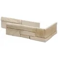 Produktbild: Dekorative Gipswandfliese 20-34x9,3cm 0,51m2 Beige Steinimitation