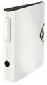 Produktbild: Leitz Qualitäts-Ordner 180° Active Solid, A4, Schmal, Abgerundeter Rücken, 6,5 cm breit, Gummibandverschluss, Leichtes Polyfoam, Plastik-Ordner, Weiß, 10481001