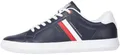 Produktbild: Tommy Hilfiger Herren Cupsole Sneaker Essential Leather Low Top, Blau (Desert Sky), 45