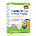 Produktbild: SUNLIFE Manuka-Propolis Halstabletten 1 x 24 Stück - Honig Propolis Tabletten - Halspastillen gegen Husten - Halsschmerzen Lutschtabletten - Lutschpastillen mit Manuka & Propolis
