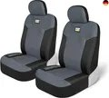 Produktbild: CAT® MeshFlex Autositzbezüge für Autos LKW und SUVs (2er Set) - Grau Au