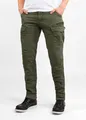 Produktbild: Motorrad Hose Jeans John Doe Stroker W34-L32 - Motorrad Jeans Cargohose olive