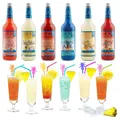 Produktbild: Cocktail Paket 6 x 0,7l PreMix für 102 fertige Cocktails, Starter Set, Partyset