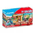 Produktbild: PLAYMOBIL City Life 70336 Pizzeria mit Gartenrestaurant, Mit Lichteffekten, Ab 4 Jahren