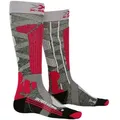 Produktbild: X-SOCKS® SKI RIDER 4.0 WMN - Skisocken für Damen - stone grey mel./pink (G233) 4...