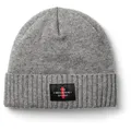 Produktbild: The Mountain Studio - Cashmere Mix Cross Logo Beanie - Mütze Gr One Size grau
