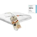 Produktbild: sleepling Daunenbettdecke Komfort, 135 x 200 cm, 155 x 220 cm, weitere Größen und Wärmeklassen, Füllung: 90% Daunen, 10% Federn, Bezug: 100% Baumwolle, als warme Winterdecke oder leichte Sommerdecke, Downpass, Made in EU weiß 155 cm x 220 cm