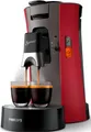 Produktbild: Philips Senseo Kaffeepadmaschine Select CSA240/90, mit drei Kaffee-Einstellungen, aus 21% rec. Plastik, Memo-Funktion