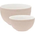 Produktbild: Greengate Servier Schalen ALICE Karamell Schüssel 2er Geschirr CREAMY FUDGE