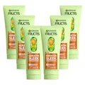Produktbild: Garnier Fructis Keratin Sleek Shampoo mit Arganöl und Keratin-Komplex für trockenes und zu Frizz neigendes Haar, 6x200 ml