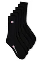 Produktbild: Champion Unisex Socks Basics 6pk Crew Füßlinge, Schwarz, 31-34 EU