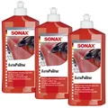 Produktbild: Sonax Autopolitur Lackversiegelung Lackpflege 3x500ml für Bunt- + Metallic-Lacke