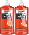 Produktbild: SONAX AutoPolitur 2x500 ml Auto Politur Lackpolitur Schleifpaste Carnaubawachs