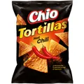 Produktbild: Chio Tortillas Chips Hot Chili vegetarisch feurig scharf 110g
